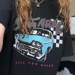 Brandy Melville Electric Motors T-Shirt